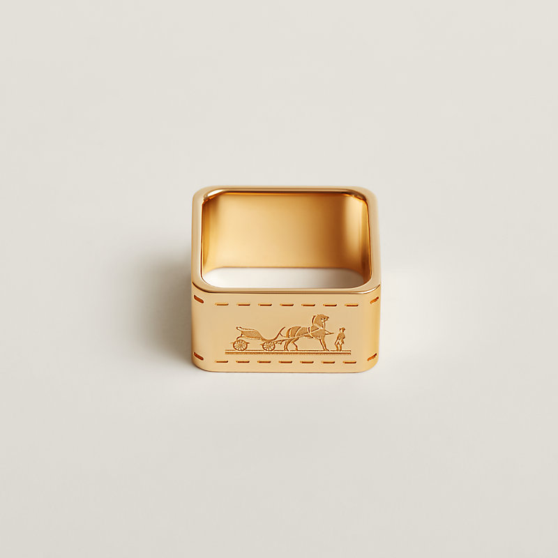 HERMES スカーフリング Bolduc scarf ring 直営店ラッピング Bolduc scarf 90 ring | Hermès Mainland China